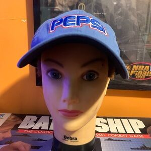 Vintage Y2K 2000s Pepsi Adjustable hat